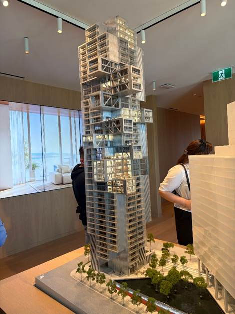 1- Fifteen Fifteen by Ole Sheeren Architecture large scale model