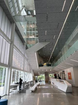 7c- Teeple Architects - Langara College Campus- Science and technology building lobby