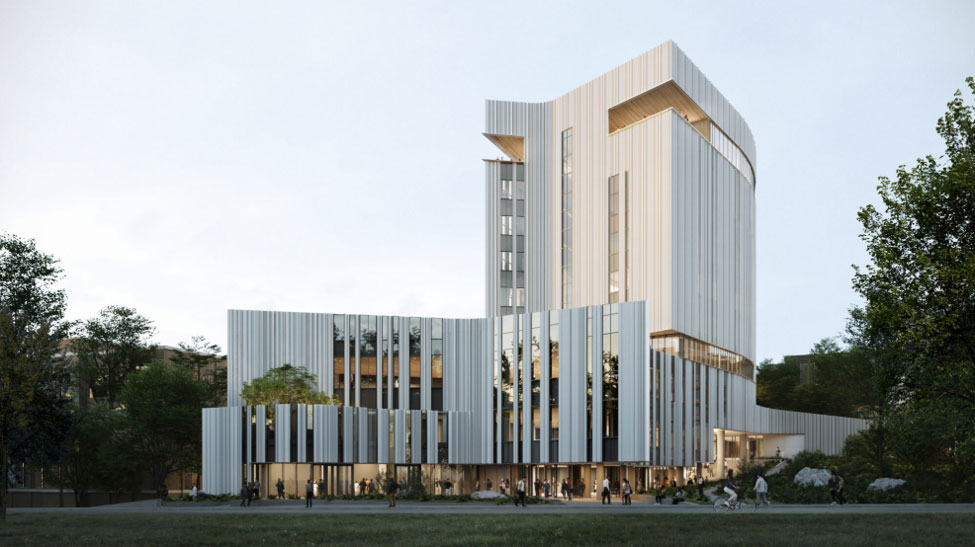 9- Parkau Architects in collaboration with Acton Ostry Architects - UBC Sauder School of Business Powerhouse Expansion- under construction
