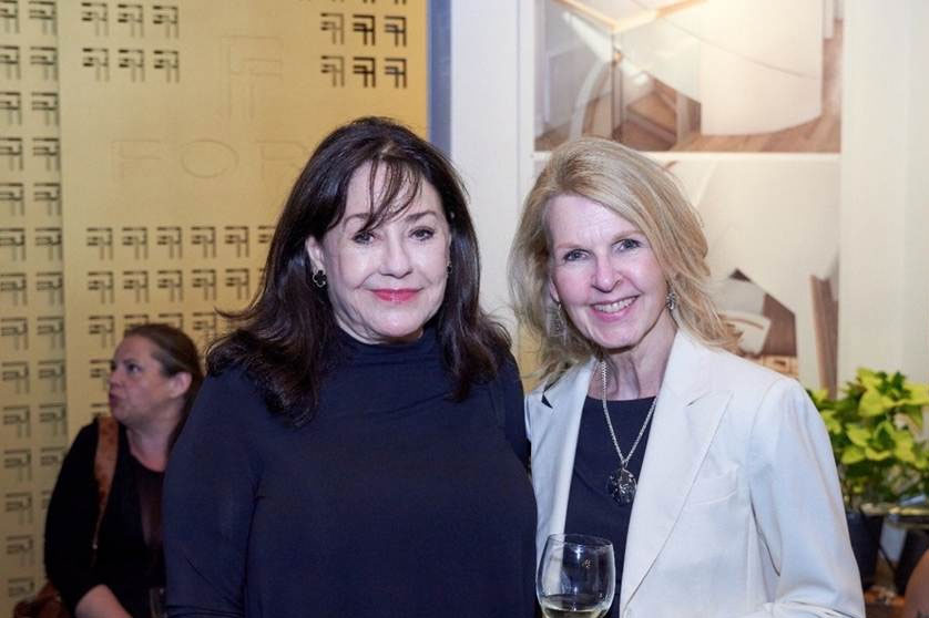 Brian Johnson BPA Engineering, Lynn Ferron VP Interior Design HOK