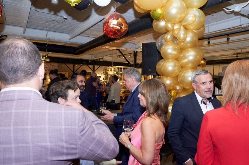 Brian Johnson BPA Engineering, Lynn Ferron VP Interior Design HOK