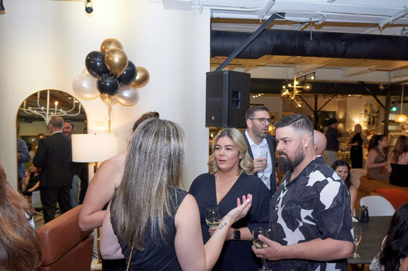 Brian Johnson BPA Engineering, Lynn Ferron VP Interior Design HOK