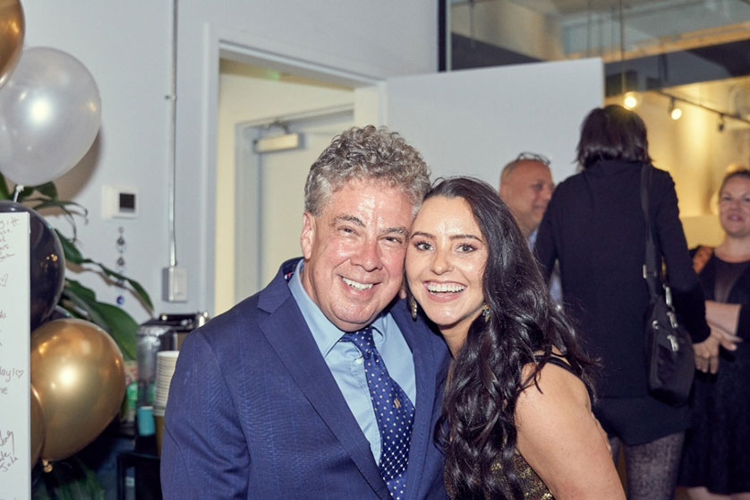 Brian Johnson BPA Engineering, Lynn Ferron VP Interior Design HOK