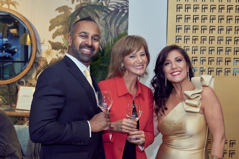 Brian Johnson BPA Engineering, Lynn Ferron VP Interior Design HOK