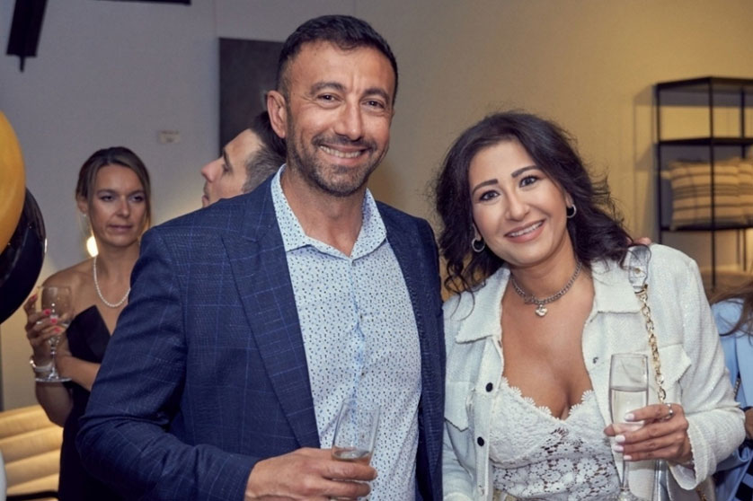 Brian Johnson BPA Engineering, Lynn Ferron VP Interior Design HOK