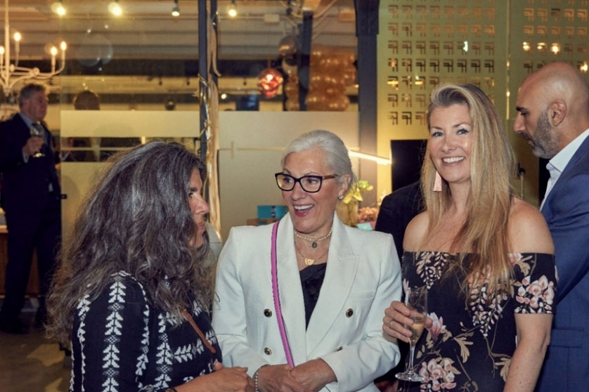 Brian Johnson BPA Engineering, Lynn Ferron VP Interior Design HOK